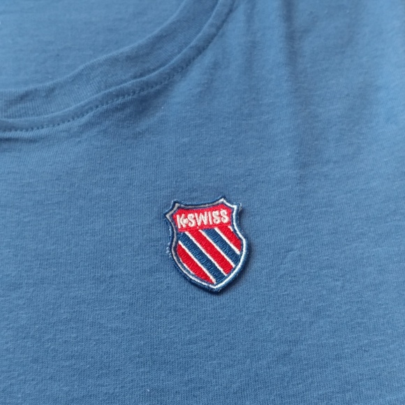 NWT Blue K-Swiss Crop Top Women's Size Large - Picture 7 of 8